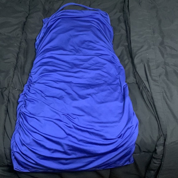 Blue Mini Dress - Picture 4 of 5